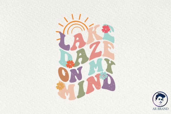 Lake Quote Sublimation Design: Graphics for Crafts