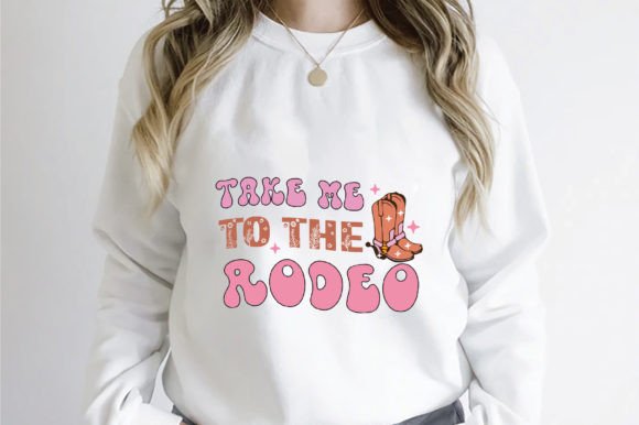 Western Rodeo Quote PNG Sublimation: Graphics for Crafts & Branding